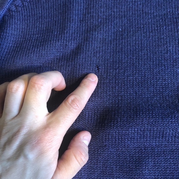 Wool 1/2 zip sweater 52 - Picture 4 of 8